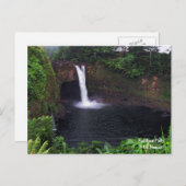 Regenbogenfälle Postkarte (Vorne/Hinten)