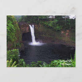 Regenbogenfälle Postkarte