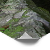 Regenbogenfälle, Watkins Glen, NY Poster (Ecke)