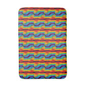 Regenbogenfalte Badematte (Vorderseite Vertikal)