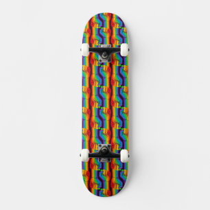 Regenbogenfalte Skateboard