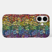 Regenbogenfantasy-Schmetterlinge Case-Mate iPhone Hülle (Rückseite (Horizontal))