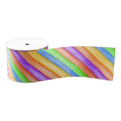 Regenbogenfarbband Ripsband (Spule)