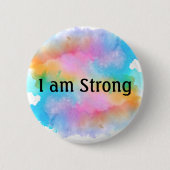 Regenbogenfarbe Inspirationstaste Button (Vorderseite)