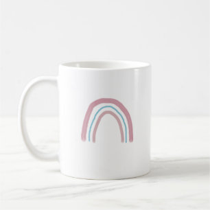 Regenbogenfarbe Kaffeemaschine Tasse