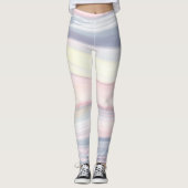 Regenbogenfarbe Leggings (Vorderseite)