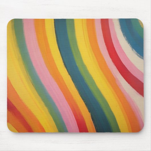 Regenbogenfarbe Mousepad (Vorne)