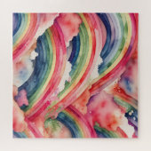 Regenbogenfarbe Puzzle (Horizontal)