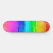 Regenbogenfarbe Skateboard (Horizontal)