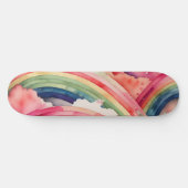 Regenbogenfarbe Skateboard (Horizontal)