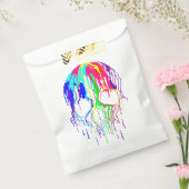 Regenbogenfarbe Skull-Tropfen Geschenktütchen (Versiegelt)