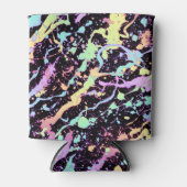 Regenbogenfarbe Spritze extrem: Dosenkühler (Vorderseite)