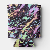 Regenbogenfarbe Spritze extrem: Dosenkühler (Rückseite)