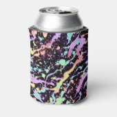 Regenbogenfarbe Spritze extrem: Dosenkühler (Kanne Rückseite)