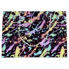 Regenbogenfarbe Spritze extrem: Große Geschenktüte