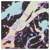 Regenbogenfarbe Spritze extrem: Stoff (Nahaufnahme)