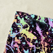 Regenbogenfarbe Spritze extrem: Strandtuch (Beispiel)