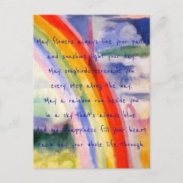 Regenbogenfarben (Alternative 3) Postkarte