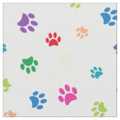 Regenbogenfarben auf Weiß Stoff (Nahaufnahme)