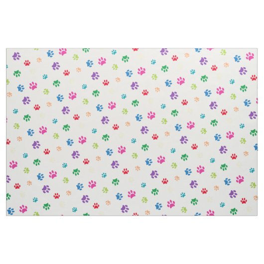 Regenbogenfarben auf Weiß Stoff (Fat Quarter (45,7 x 55,9 cm))