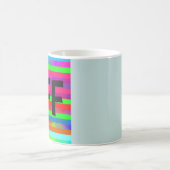 REGENBOGENFARBEN BESTER FREUND BFF KAFFEETASSEN (Mittel)
