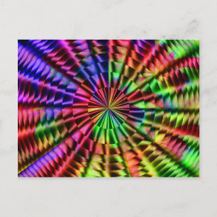 Regenbogenfarben des Lebens_ Postkarte