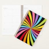 Regenbogenfarben Druck Planer Notizbuch (Anzeige)