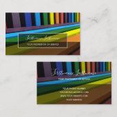 Regenbogenfarben für Maler und Dekorateure Visitenkarte (Vorne/Hinten)