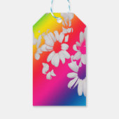 Regenbogenfarben Geschenkanhänger (Rückseite)