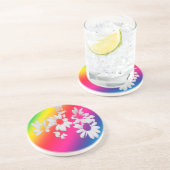 Regenbogenfarben Getränkeuntersetzer (Seite)