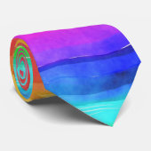 Regenbogenfarben in den Streifen Krawatte (Gerollt)