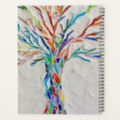 Regenbogenfarben Individuelle Name 2023 Planer (Rückseite)