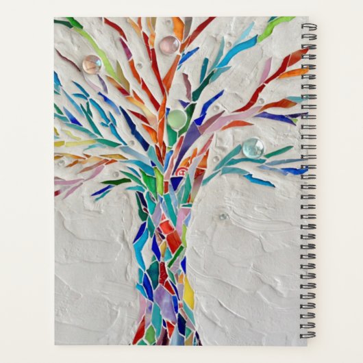 Regenbogenfarben Individuelle Name 2023 Planer (Rückseite)