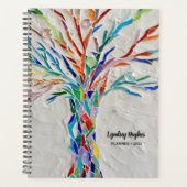 Regenbogenfarben Individuelle Name 2023 Planer (Vorderseite)