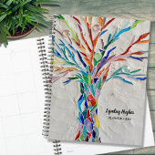 Regenbogenfarben Individuelle Name 2023 Planer