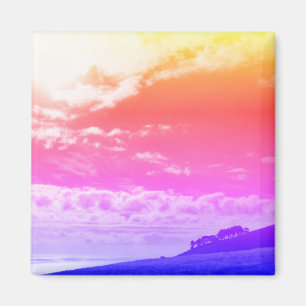 Regenbogenfarben Landschaft Kapstadt Magnet