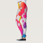 Regenbogenfarben Leggings (Links)