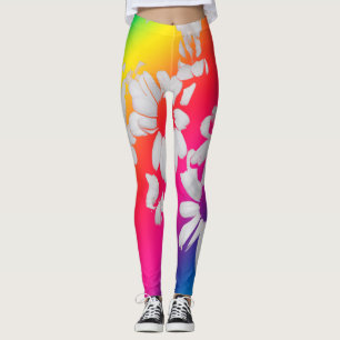 Regenbogenfarben Leggings