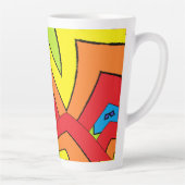 Regenbogenfarben Milchtasse (Rechts)