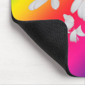 Regenbogenfarben Mousepad (Ecke)