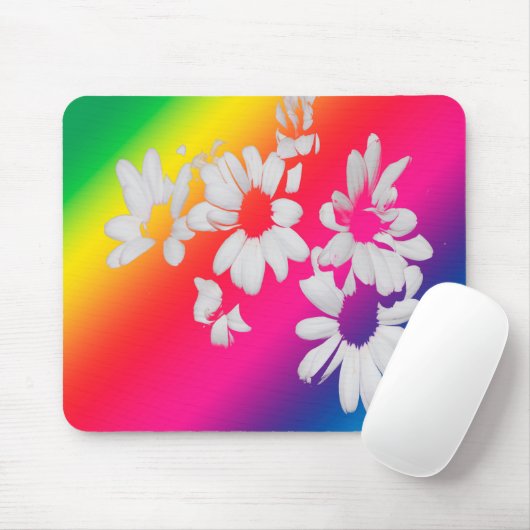 Regenbogenfarben Mousepad (Mit Mouse)