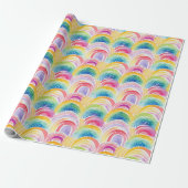 Regenbogenfarben-Muster  Geschenkpapier (Ungerollt)