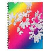 Regenbogenfarben Notizblock (Vorderseite)
