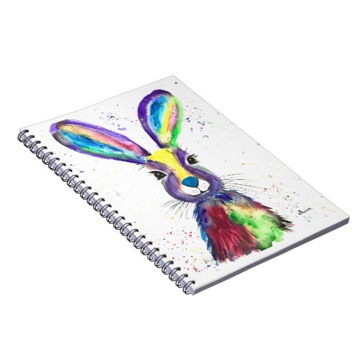 Regenbogenfarben Notizblock (Rechte Seite)