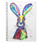 Regenbogenfarben Notizblock (Vorderseite)