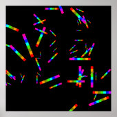 Regenbogenfarben Poster (Vorne)
