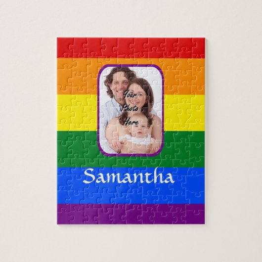 Regenbogenfarben Puzzle (Vertikal)