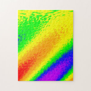Regenbogenfarben Puzzle