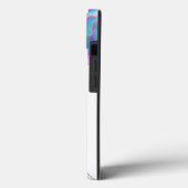 Regenbogenfarben schimmern Bläschen lustige Buchst Case-Mate iPhone Hülle (Rückseite / Links)