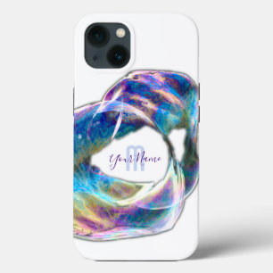 Regenbogenfarben schimmernde Blasen persönliches M Case-Mate iPhone Hülle